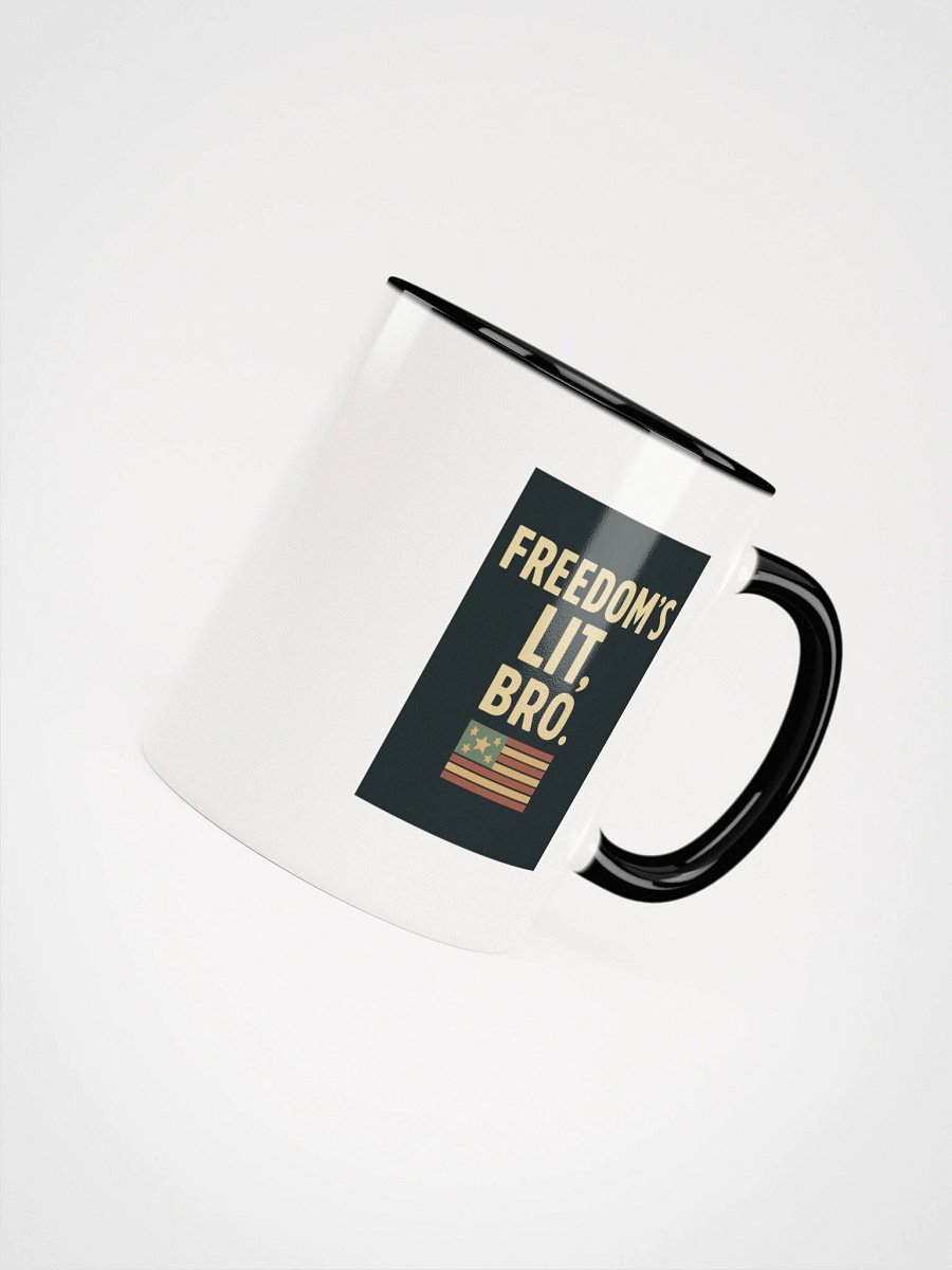 Freedom’s Lit, Bro — Mug product image (4)
