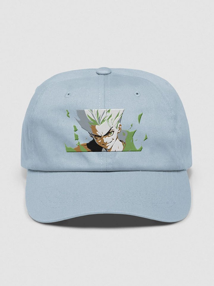 Confident Dr. Stone Anime Embroidered Dad Hat - Urban Streetwear Cap product image (9)