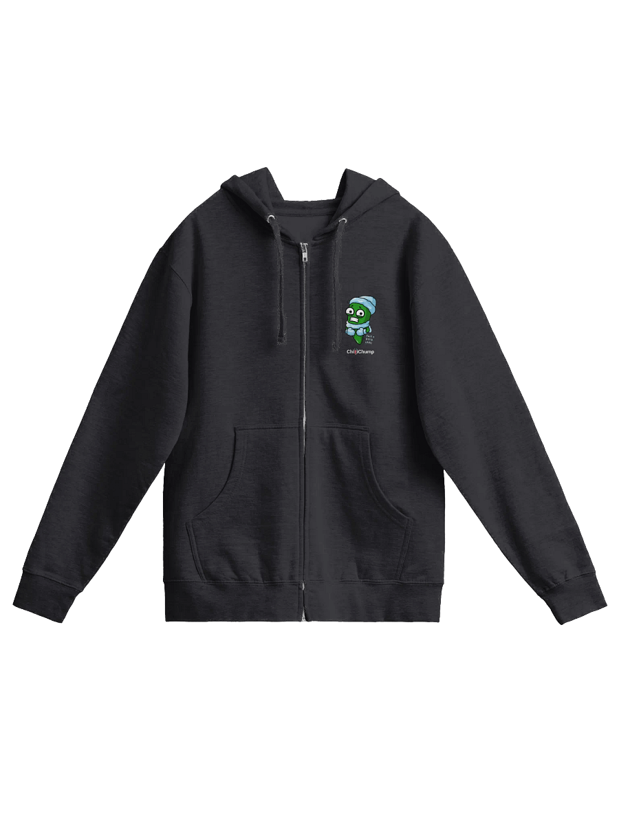 The Little Chilli Winter Shivers Collection - Zip Fleece Hoodie - Pocket - Dark! product image (5)