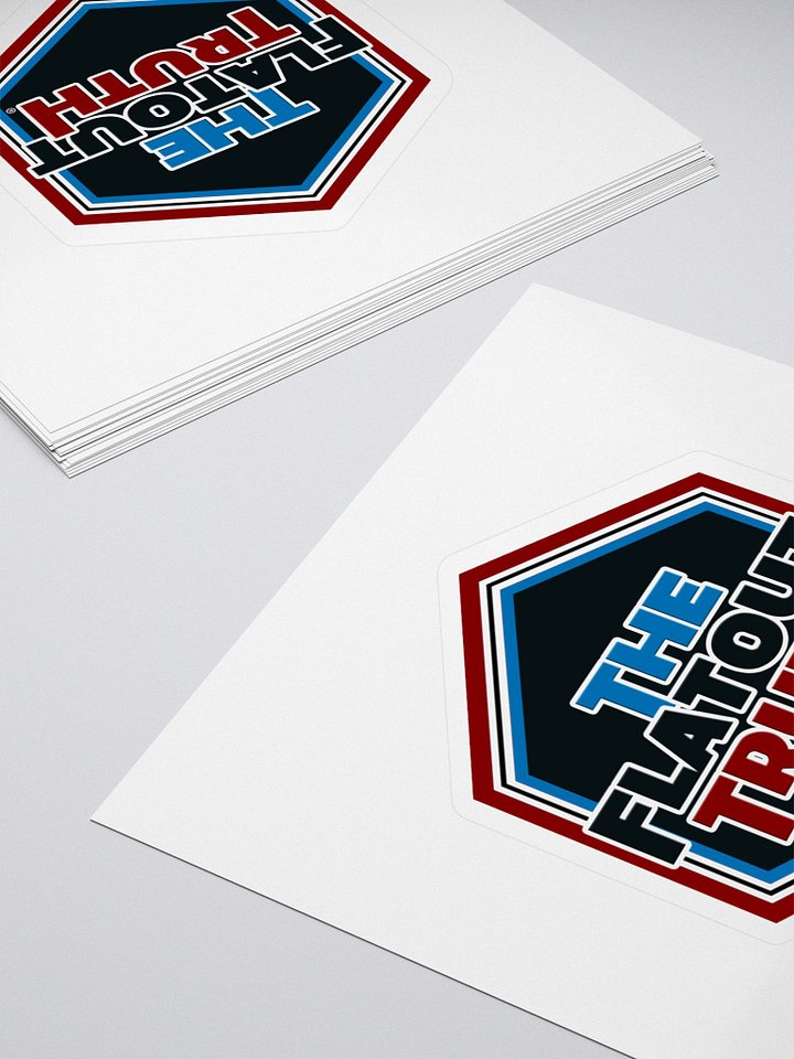TFOT Red Hex Kiss Cut Stickers product image (1)