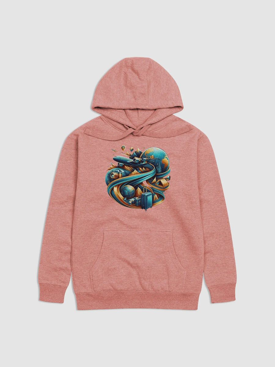 Cotton Heritage Unisex Premium Hoodie | AI-Crafted Icons Perfect for Travel Lovers product image (2)