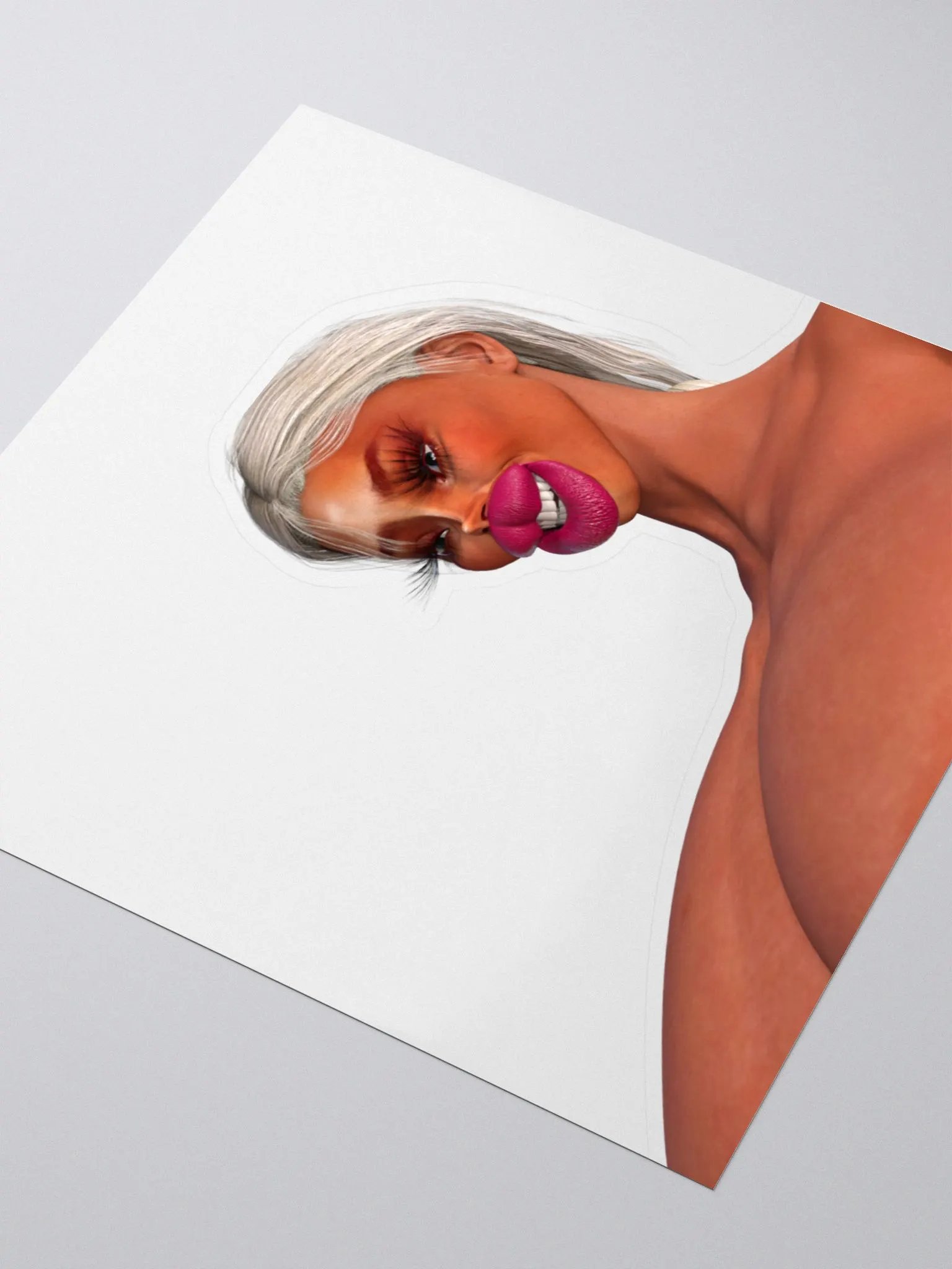 The plastic queen stickers product image (3)