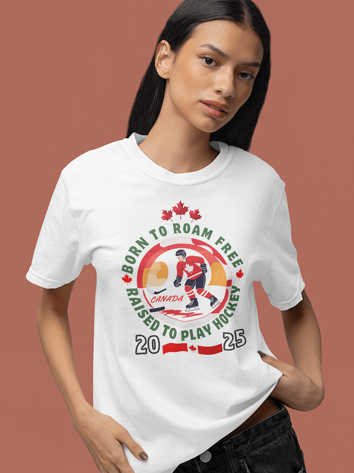 Born to Roam Free Hockey T-Shirt product image (28)