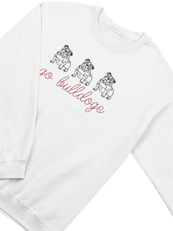 Embroidered Bulldogs Sweatshirt product image (8)