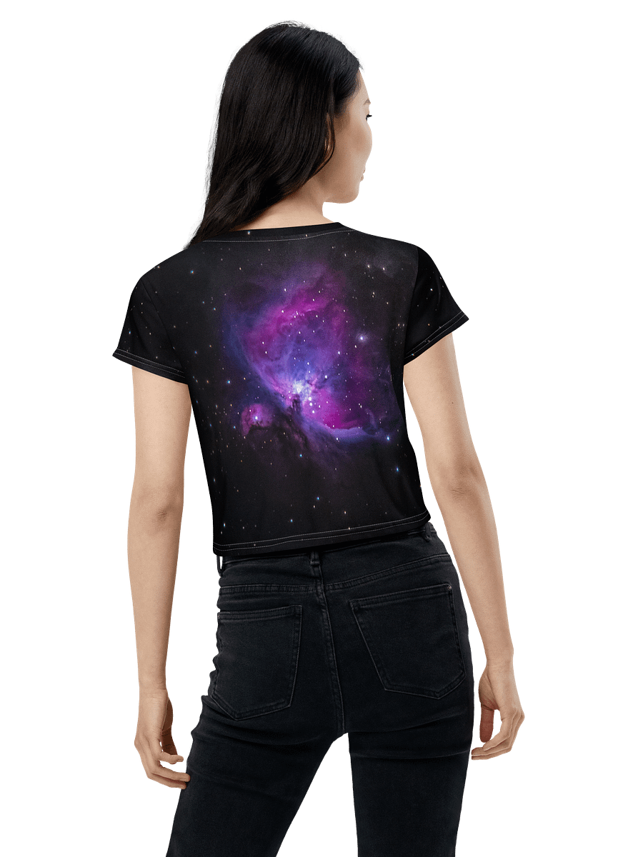 Cosmic Sans crop tee product image (3)