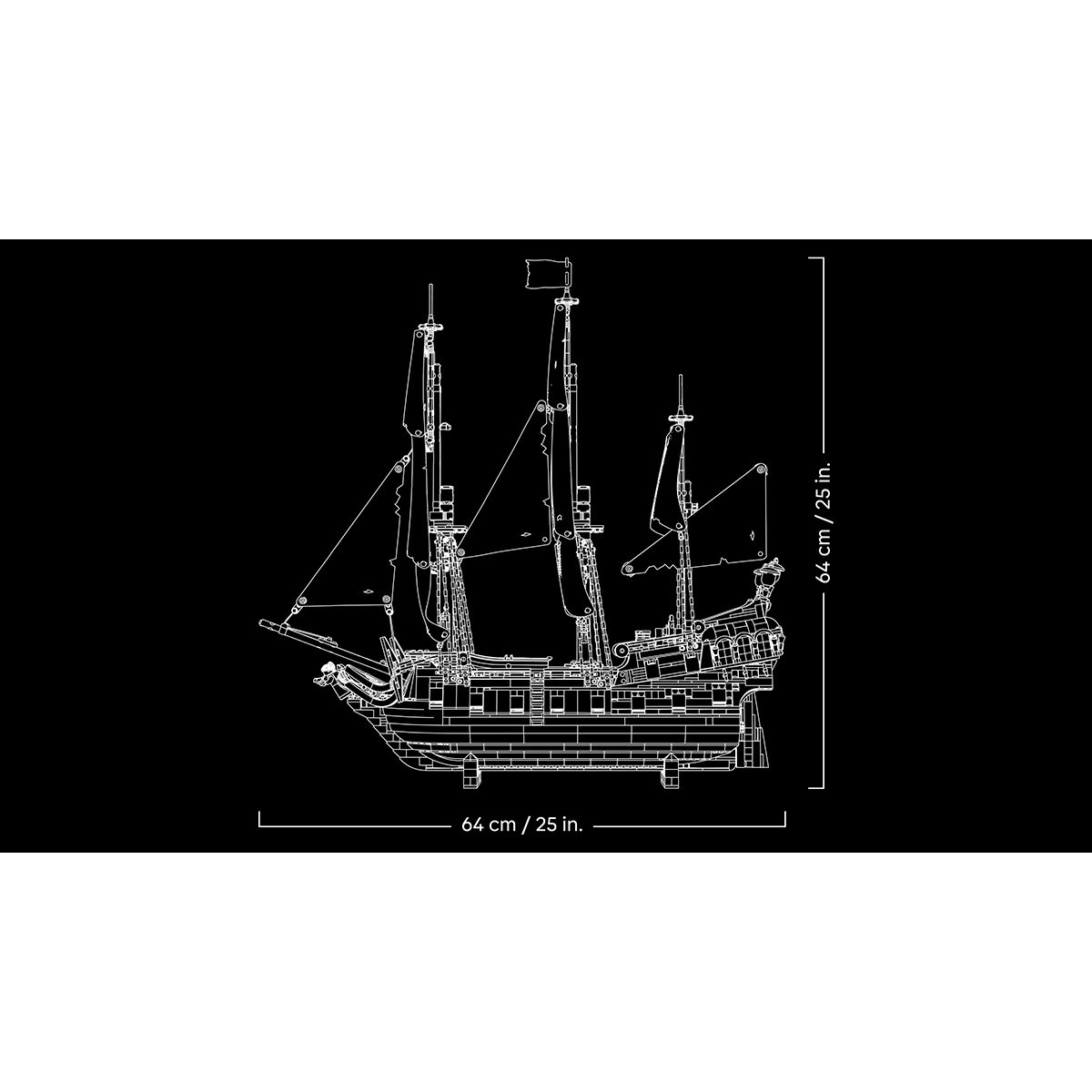 LEGO Corabia de pirati a capitanului Jack Sparrow product image (5)