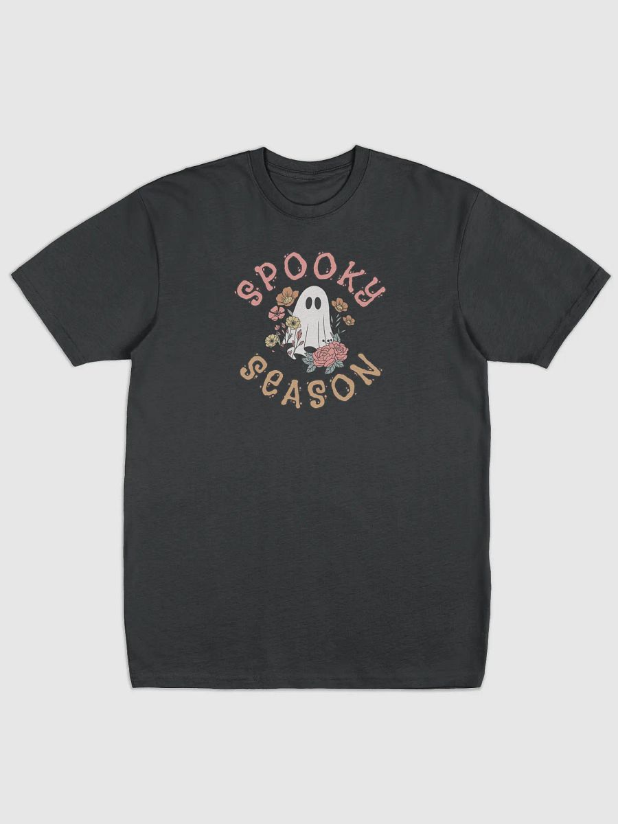 Spooky Season Ghost Floral Tee product image (1)