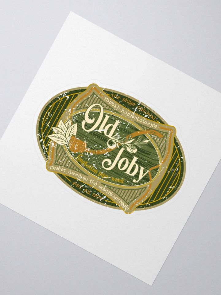 Old Toby Pipeweed Sticker | Lord of the Rings Shire Design product image (6)