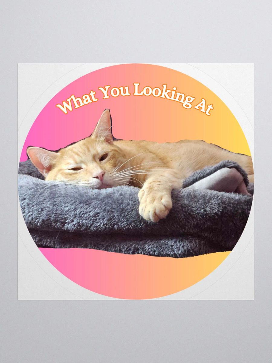 What You Looking At Otis Sticker product image (2)