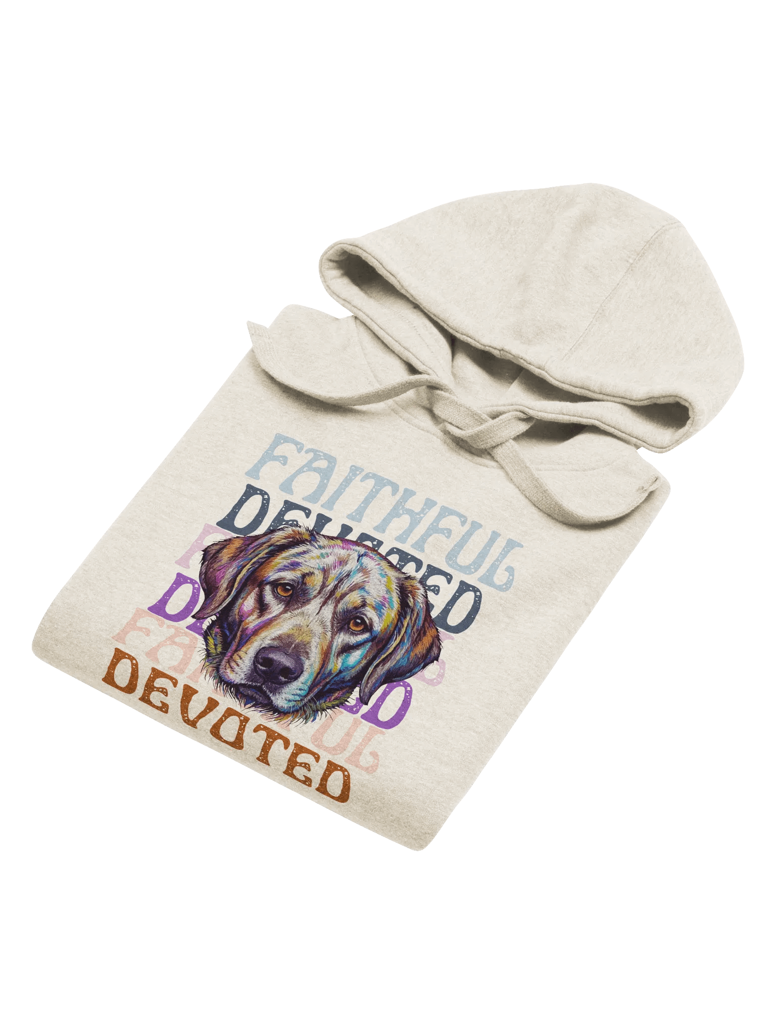 Faithful and Devoted Front Graphic Hoodie product image (6)