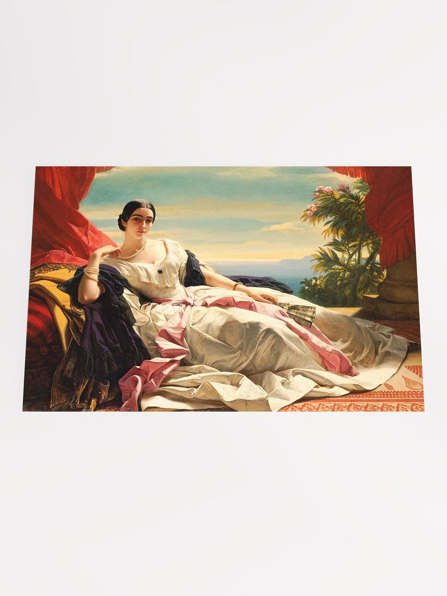 ''Portrait of Leonilla'' by Franz Xaver Winterhalter Poster product image (2)