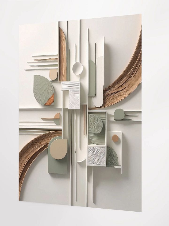 Modern Minimalist Art Poster - v2 - Medium Size 18x24 Inches product image (2)