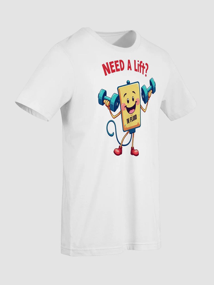 Get a Lift IV Dumbbell Cartoon T-Shirt product image (91)