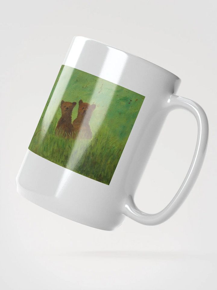Two Bears Glossy White Mug product image (2)