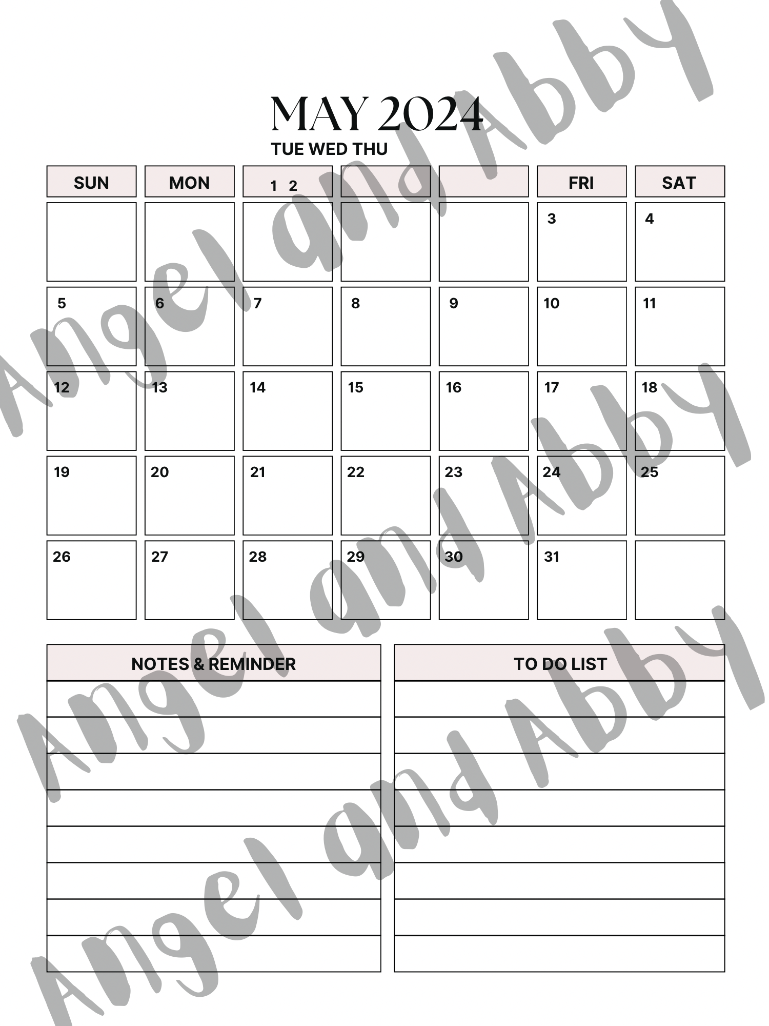 Manifestation Planner 2024 product image (8)
