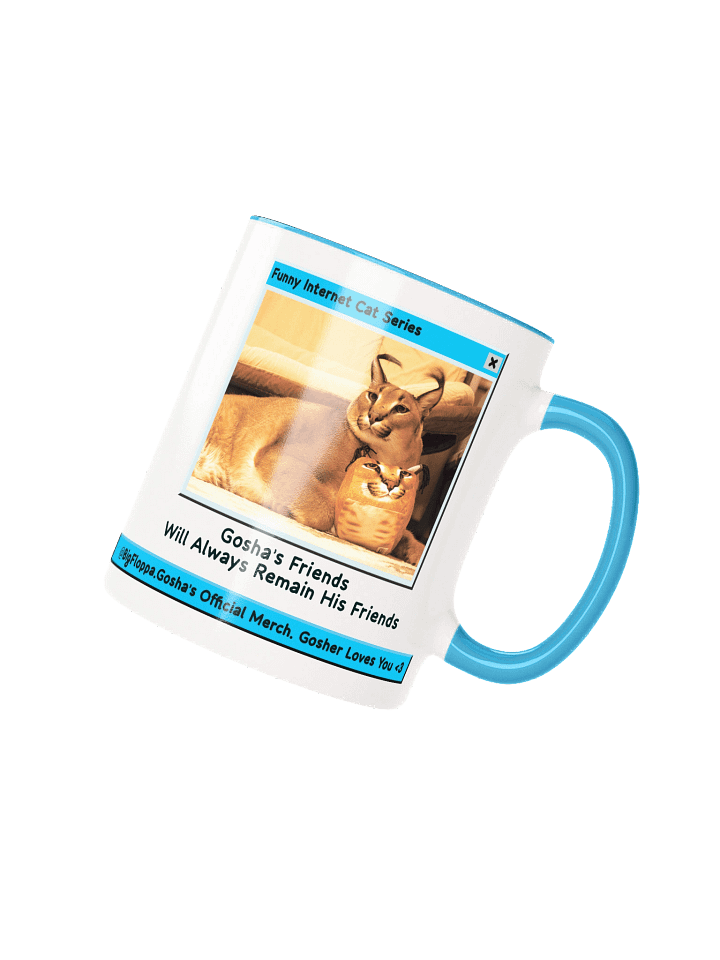 Y2K Cute Caracal Coffee and Tea Mug product image (2)