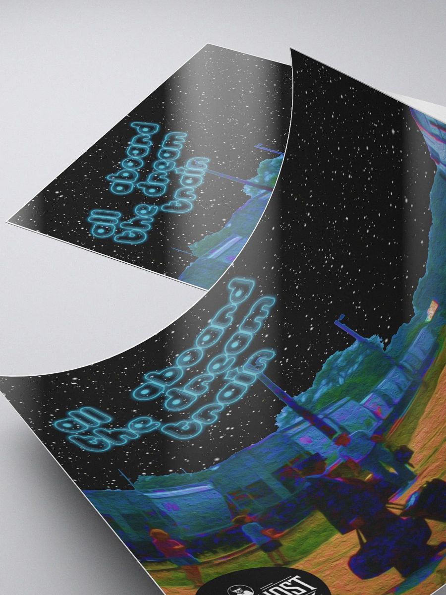 All Aboard the Dream Train Sticker product image (4)
