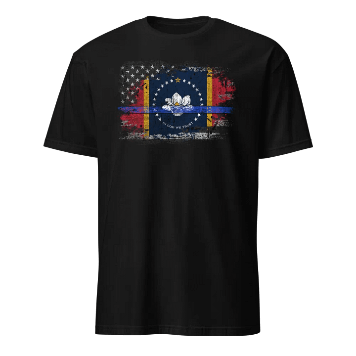 Mississippi Thin Blue Line Flag product image (1)