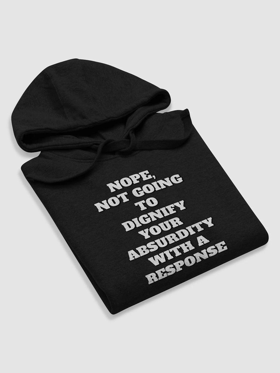 Nope, Not Going To Diginfy Your Absurdity With A Response Hoodie product image (32)
