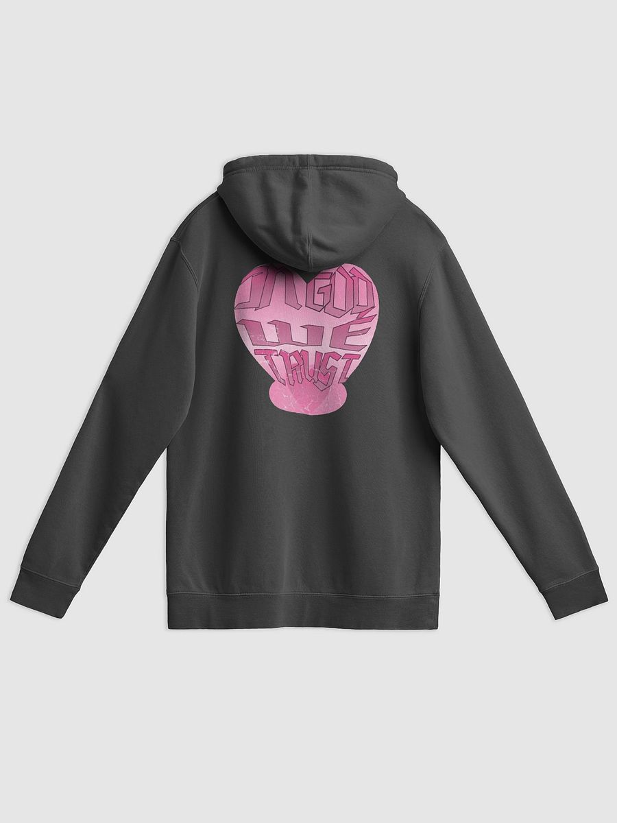 In God We Trust Hoodie pink heart product image (2)