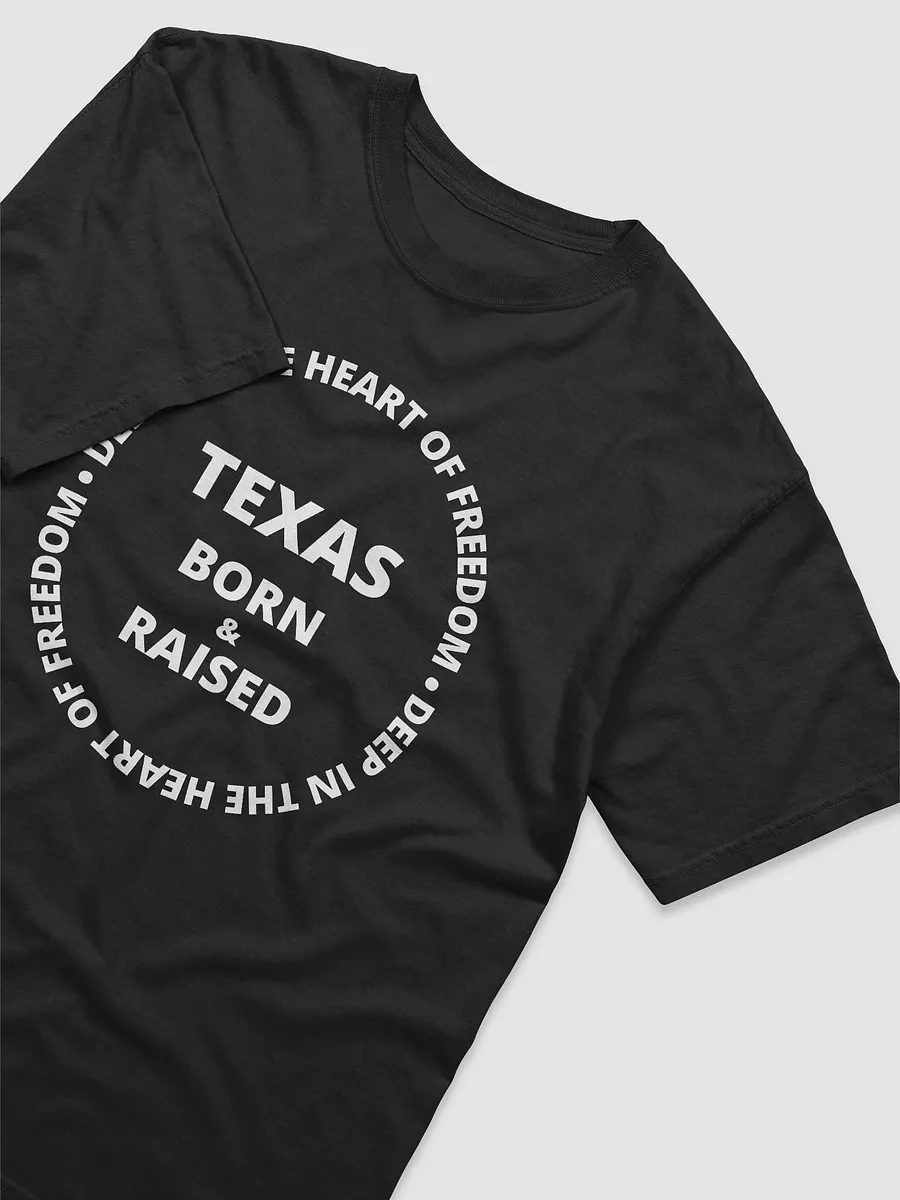 Texas Born & Raised Dark T-Shirt product image (5)
