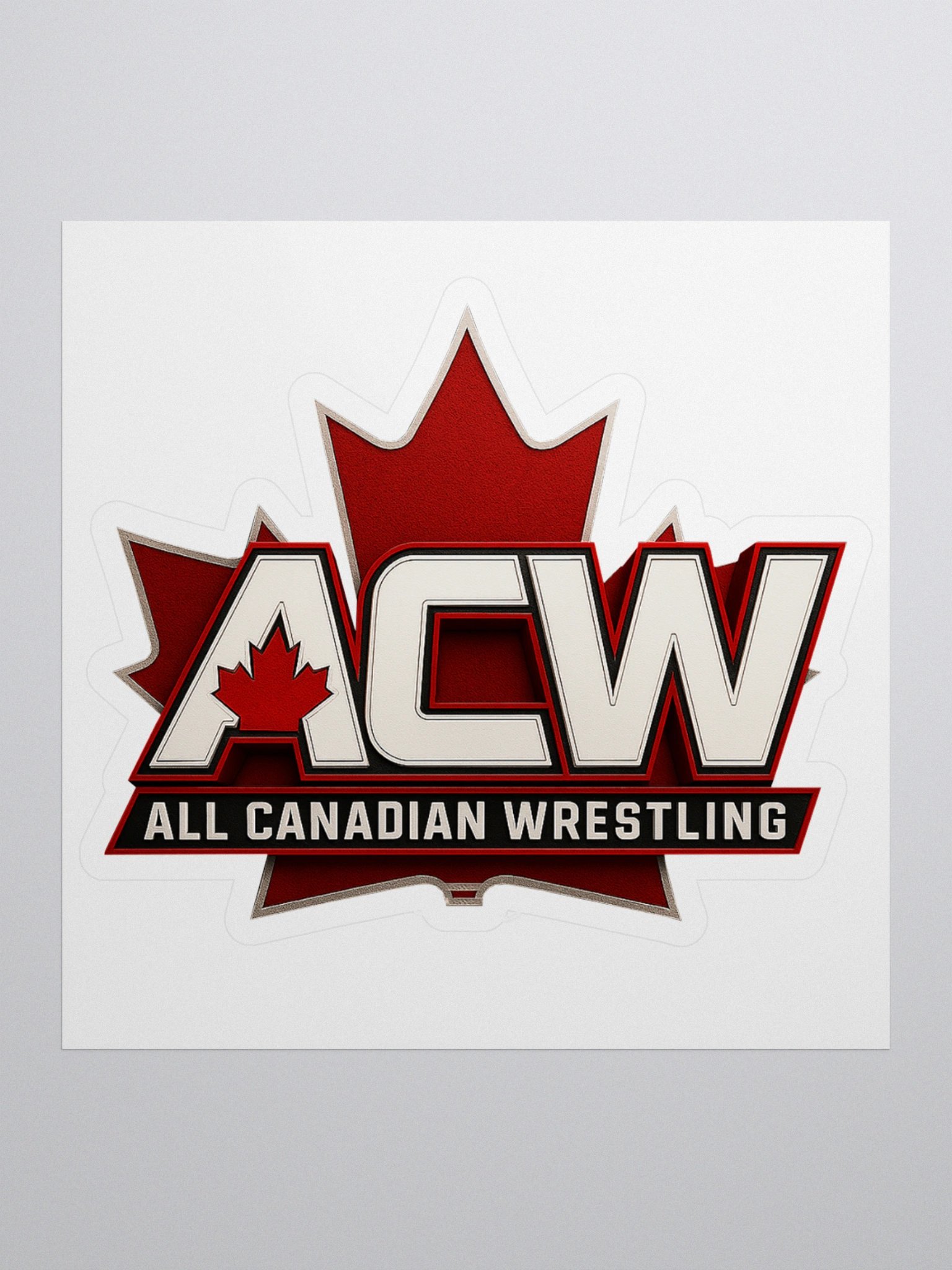 All Canadian Wrestling - Stickers product image (1)