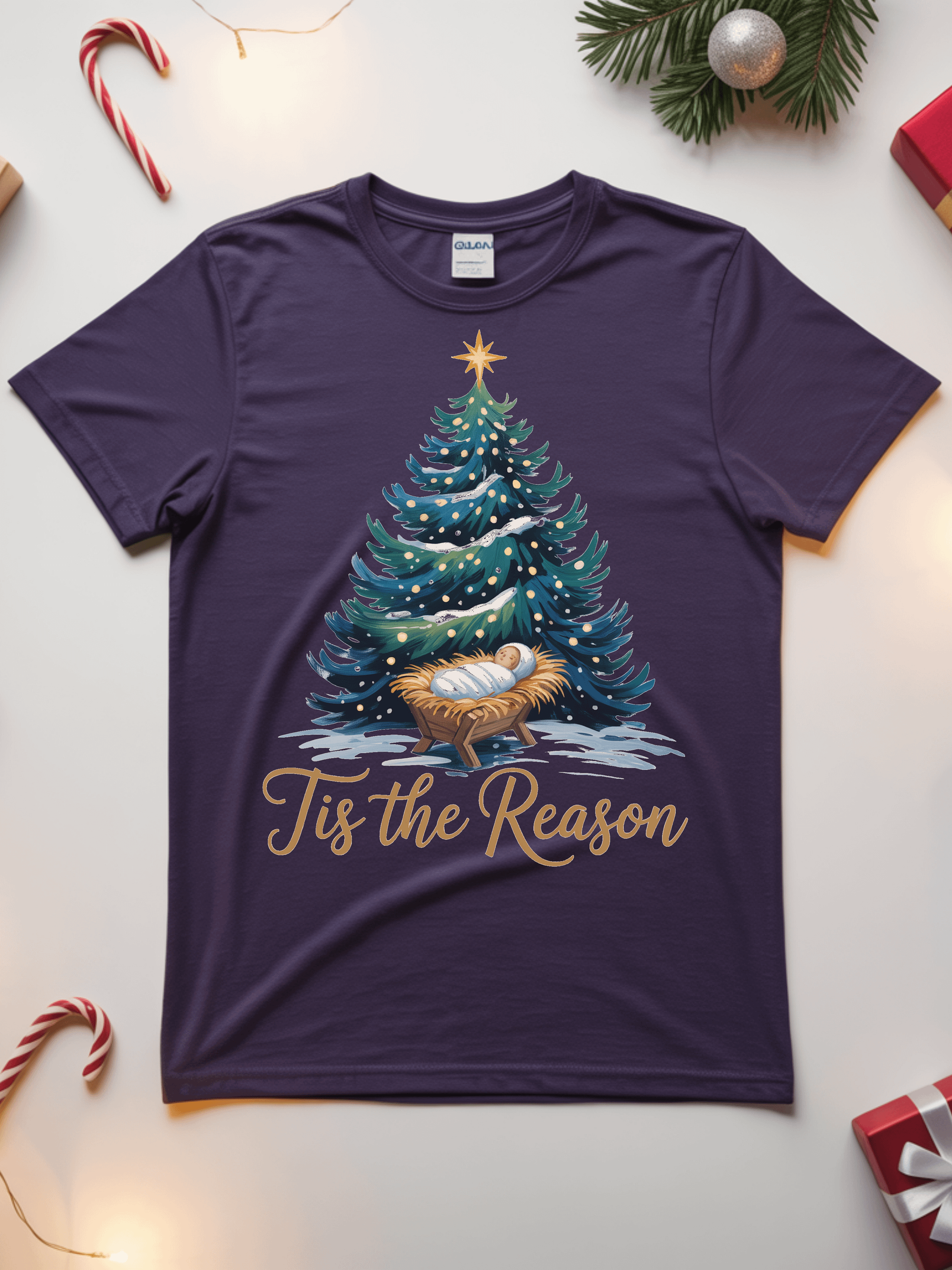 Christian Christmas Shirt Tis the Reason product image (1)