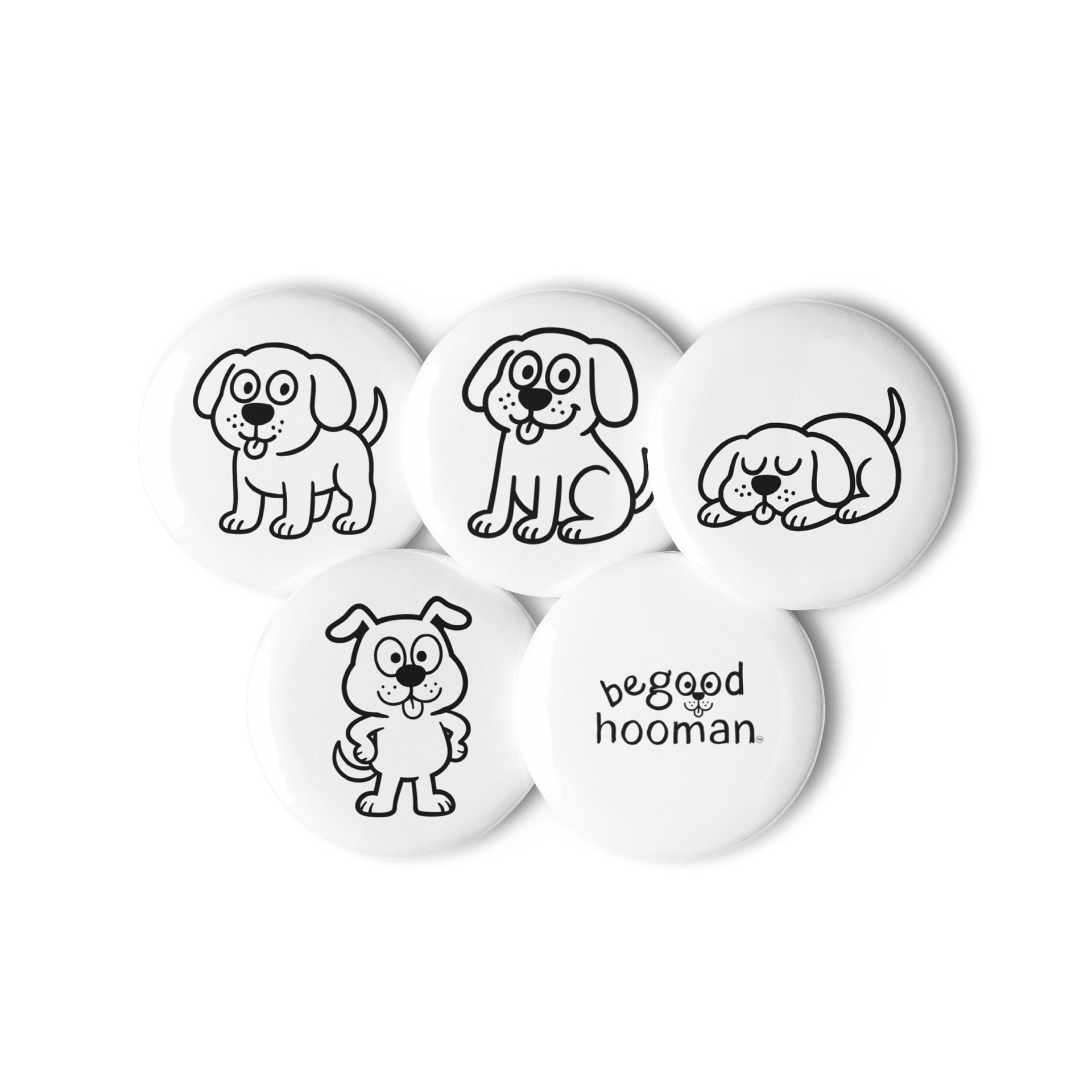 Happy Pup Pin Set product image (2)