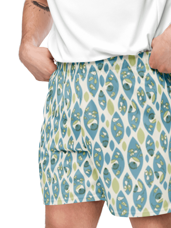 Chilly Summer | Recycled Unisex Mesh Shorts product image (5)
