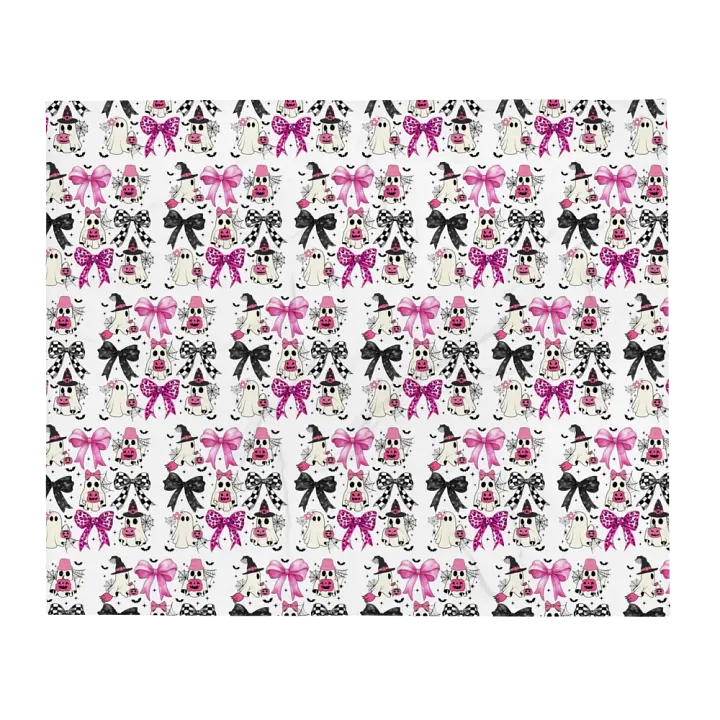 Coquette Halloween Blanket product image (1)
