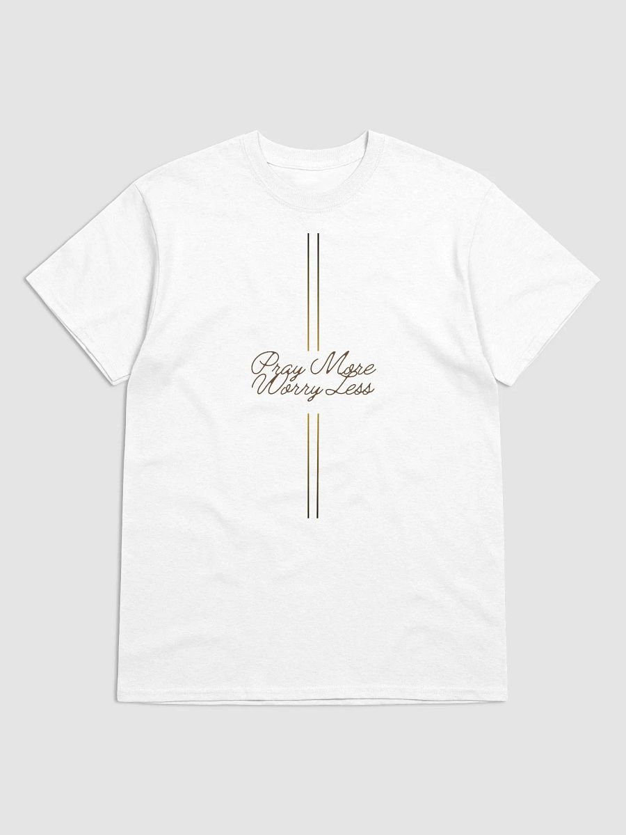 Pray more worry less T-shirt product image (3)