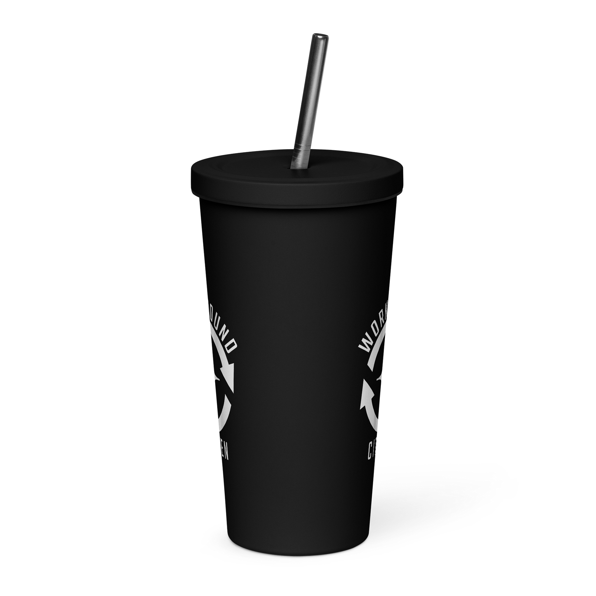 Workaround Citizen Black Insulated Tumbler w/ Straw product image (3)