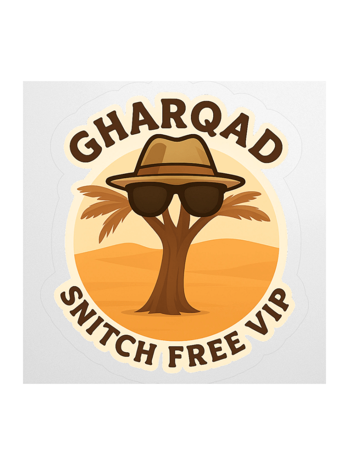 Gharqad the snitch free VIP - sticker product image (2)