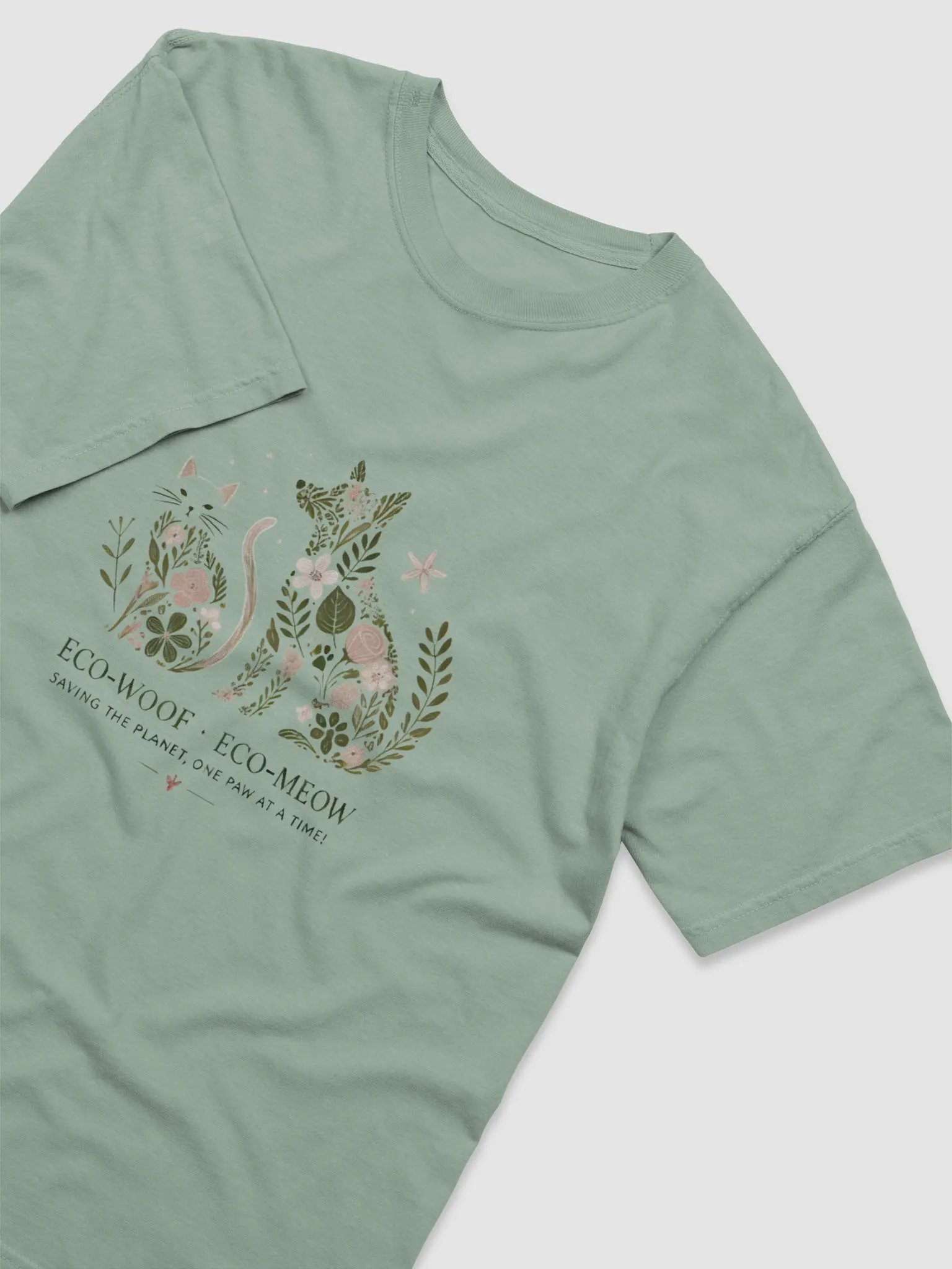 Floral Furry Friends T-Shirt product image (20)