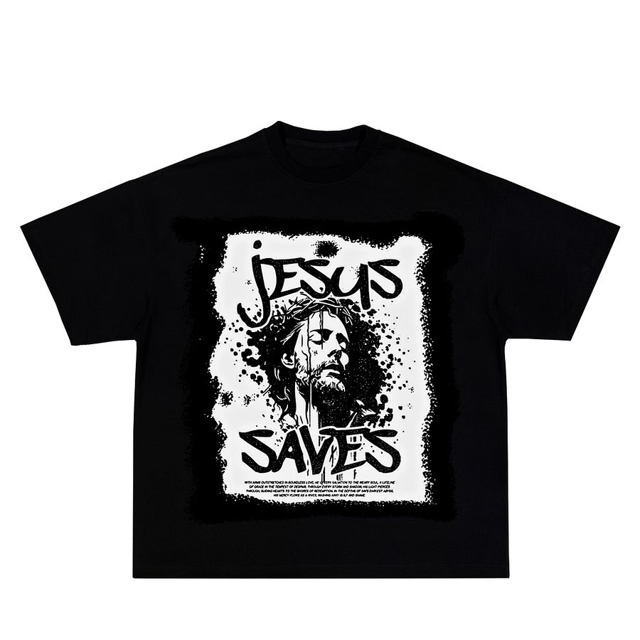 Jesus save t-shirt product image (1)