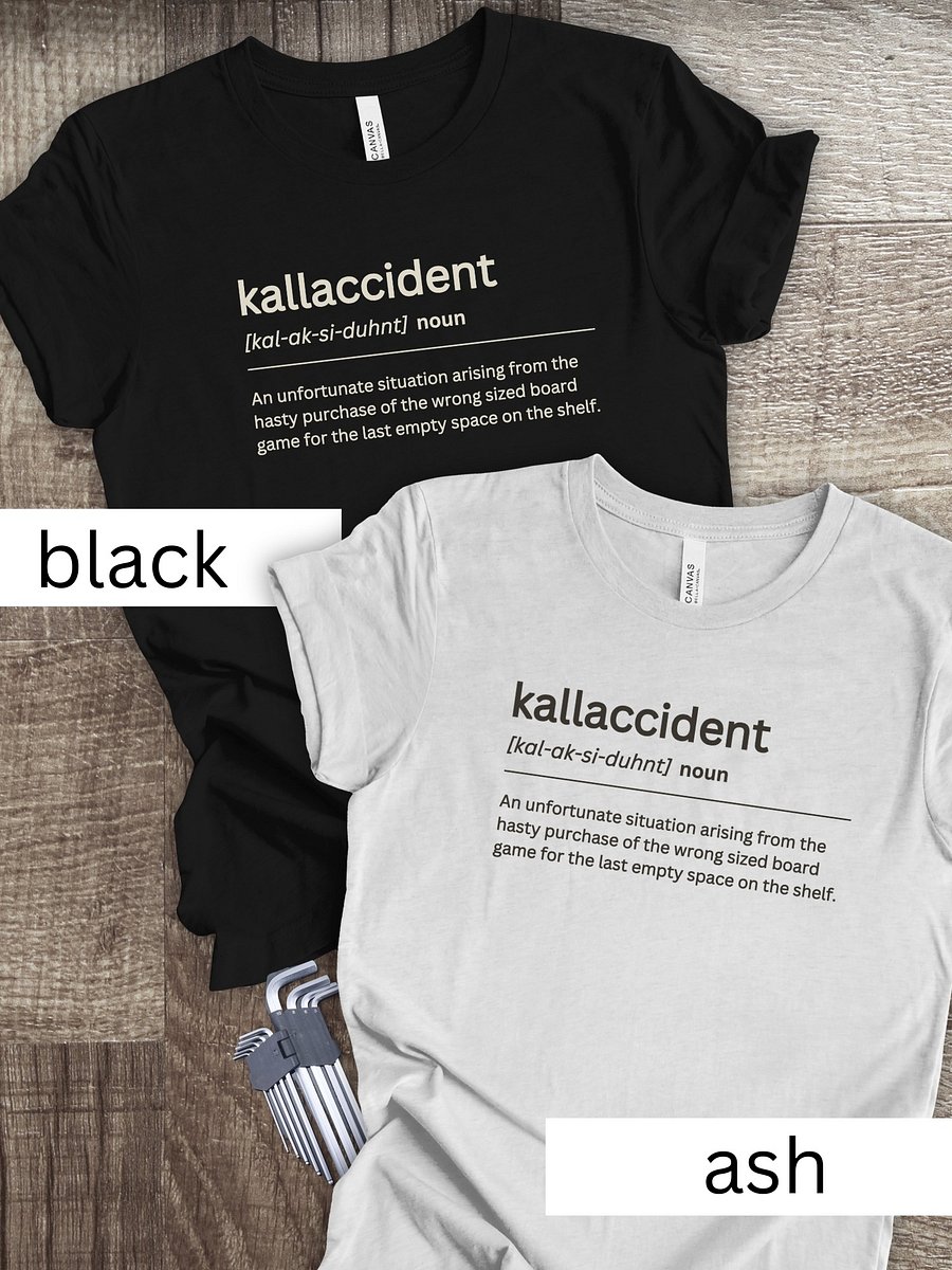 Funny Definition Board Gamer Shirt, Nerdy Board Game Collection Black T-shirt, Kallaccident product image (2)