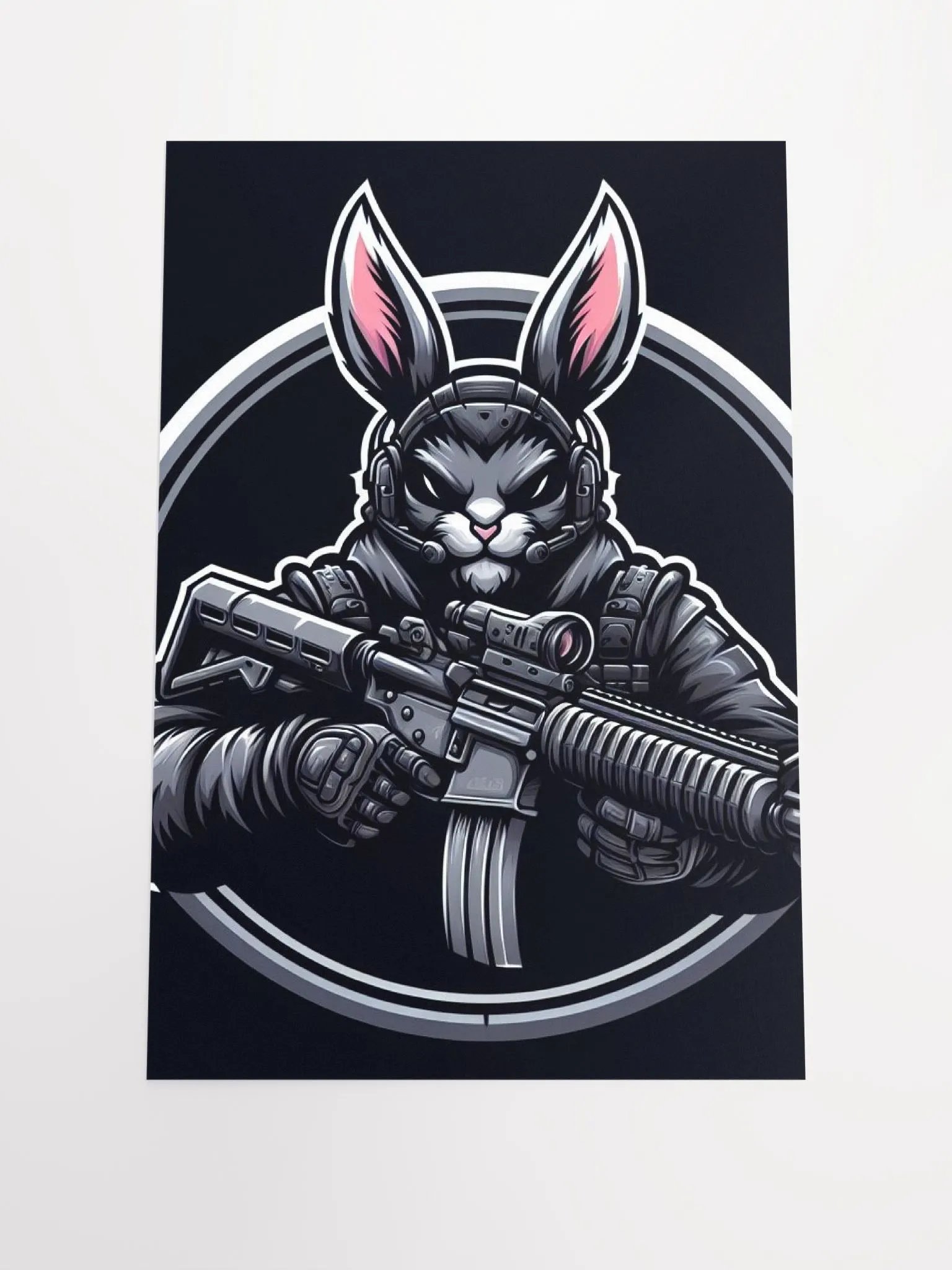 Tact Rabbit Poster (without frame) product image (1)