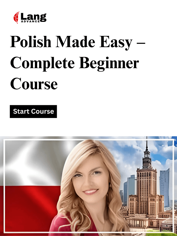 Complete Polish Course: Learn Polish for Beginners product image (1)