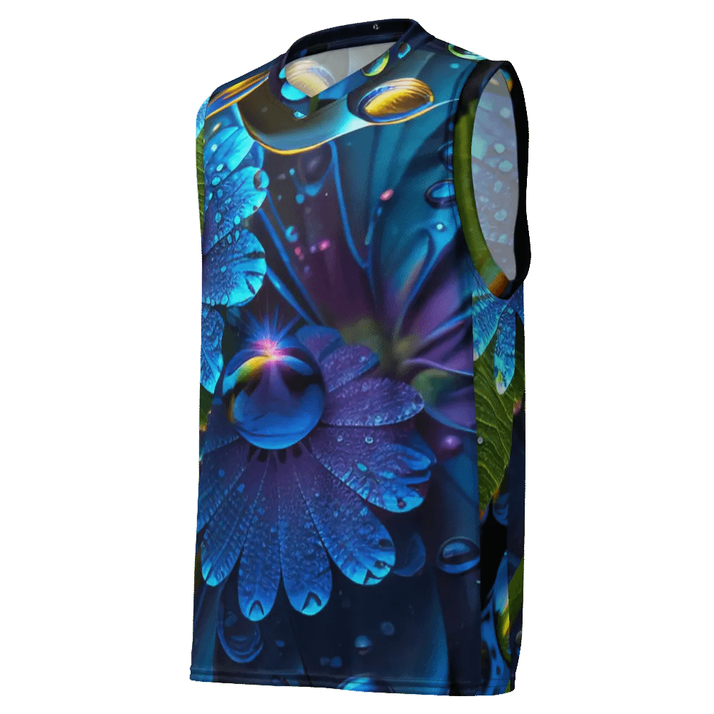 Kawaiikitten Exclusive Premium DewDrop Basketball Sports Sleeveless Jersey product image (2)