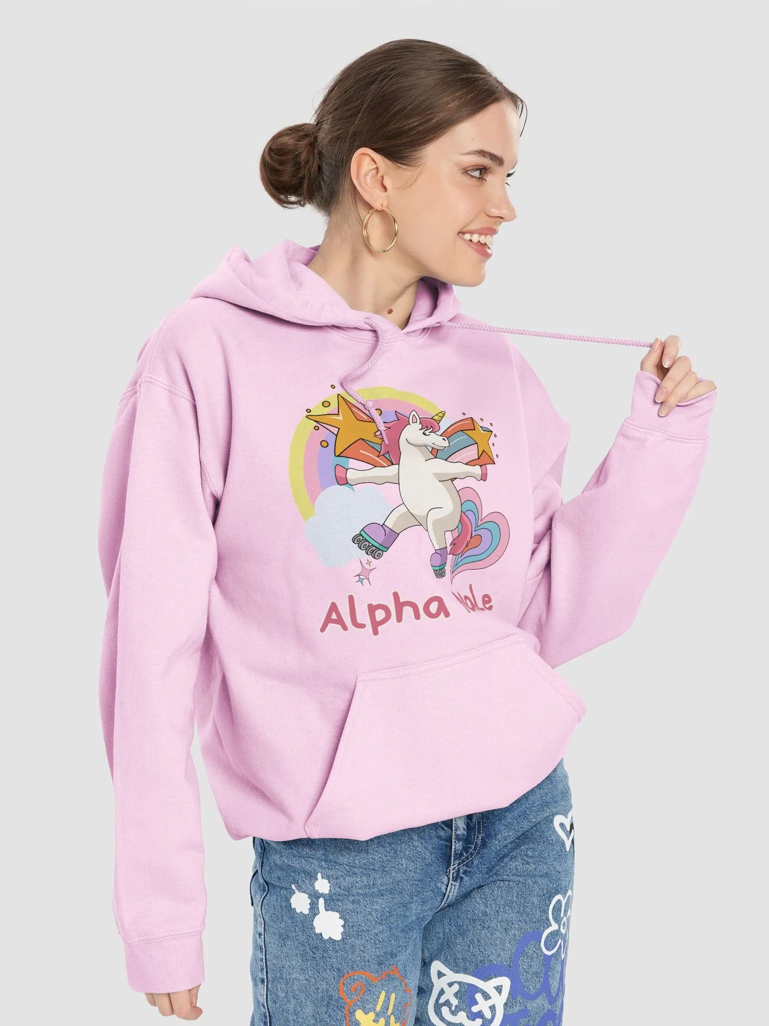 Alpha Male Unicorn Hoodie product image (4)