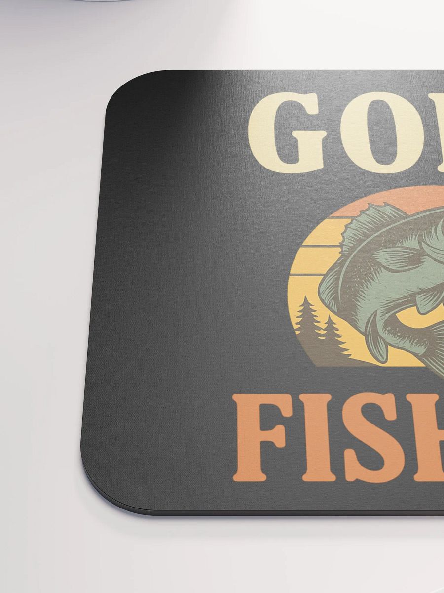 Mouse Pad – Gone Fishing | Retro Design for Outdoor Enthusiasts product image (6)