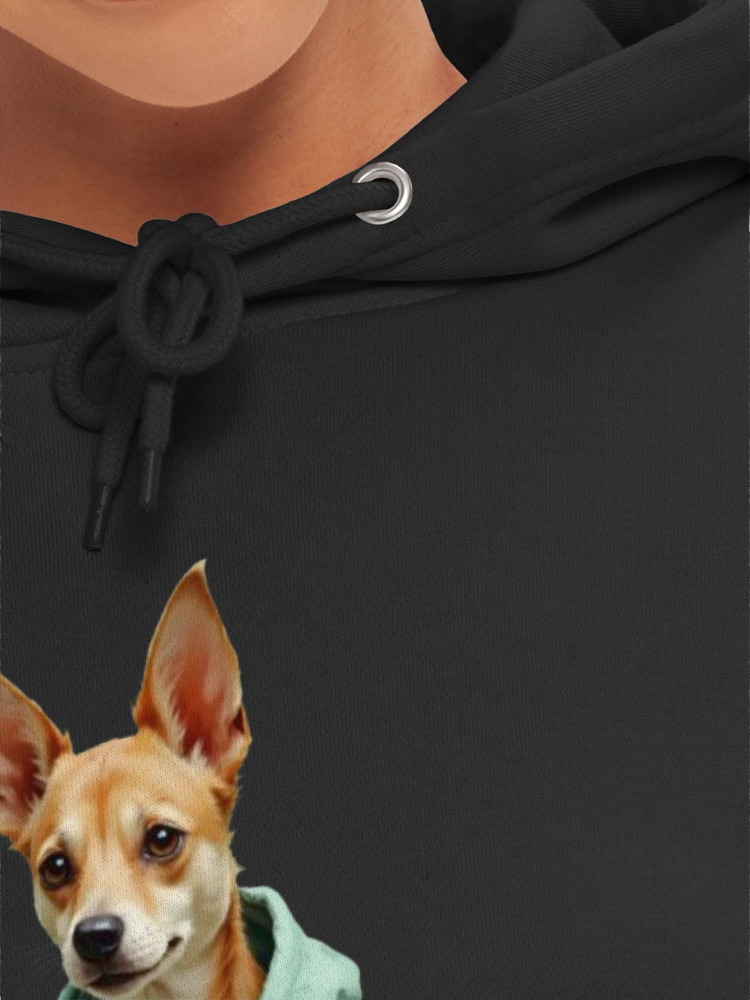 Potcake in Green Hoodie product image (7)