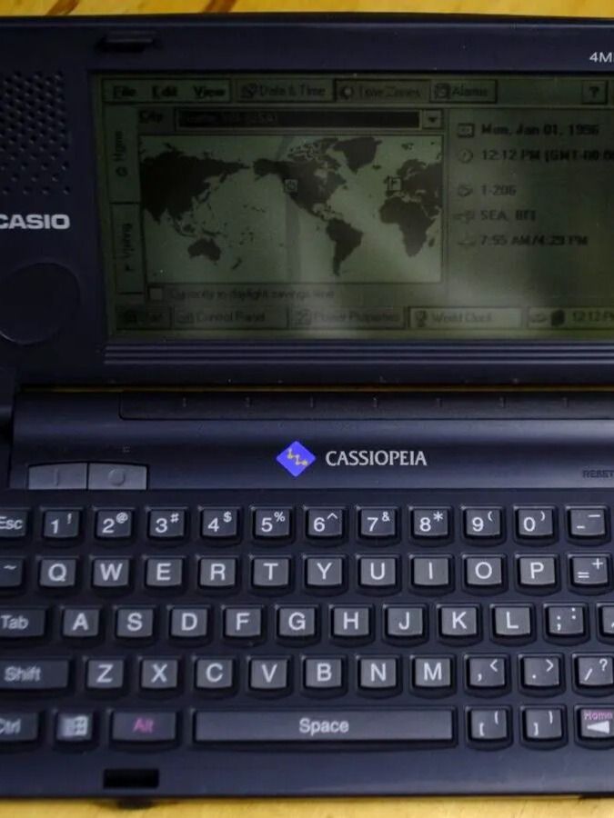 Cassiopeia A-11 4MB - RARE Vintage PDA / Pocket Computer - Casio - Windows CE product image (1)