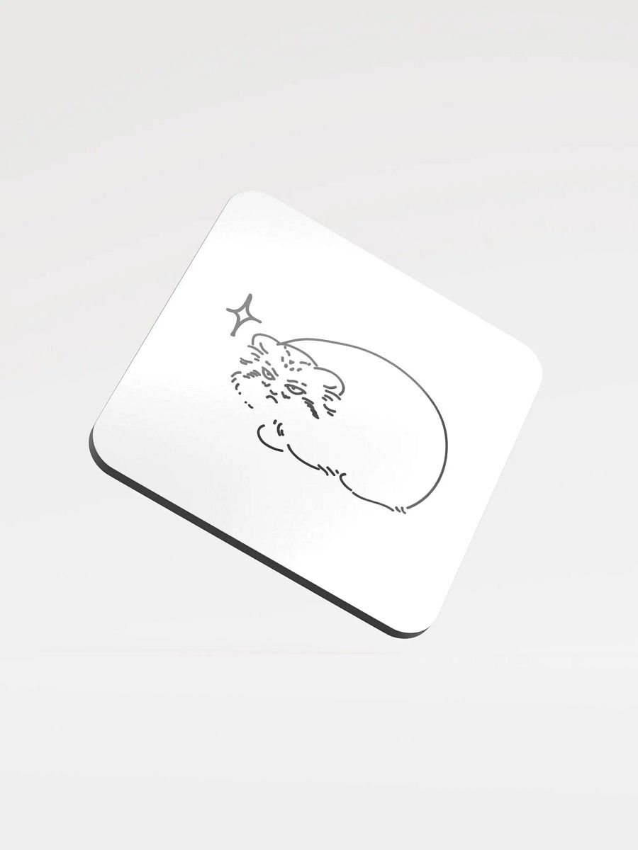 Grumpy Manul - Coaster product image (1)