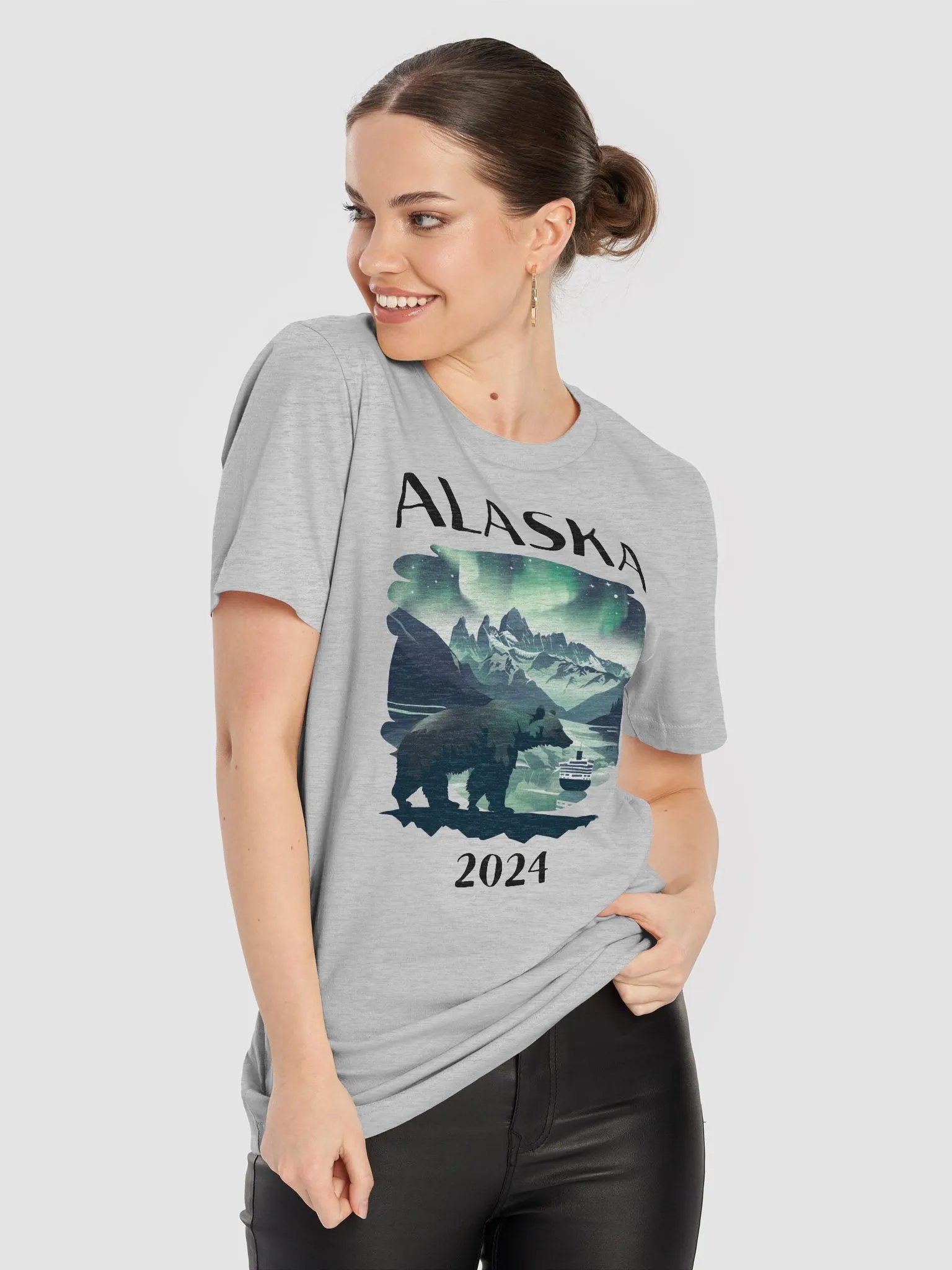 Alaska Wildlife 2024 Adult Light T-Shirt product image (2)