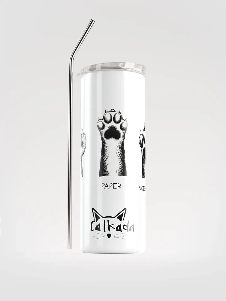 rock, paper, scissors stainless steel cup product image (1)