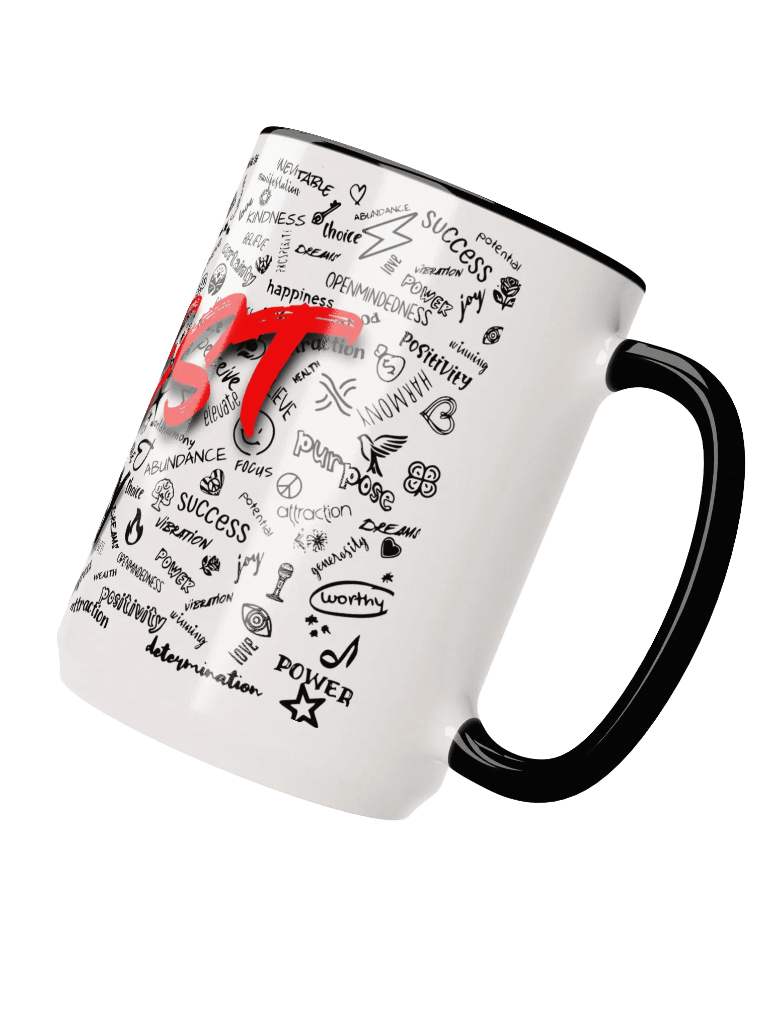 Manifest Your Reality Mug, Red product image (5)