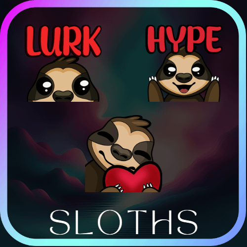 Sloth Emotes product image (1)