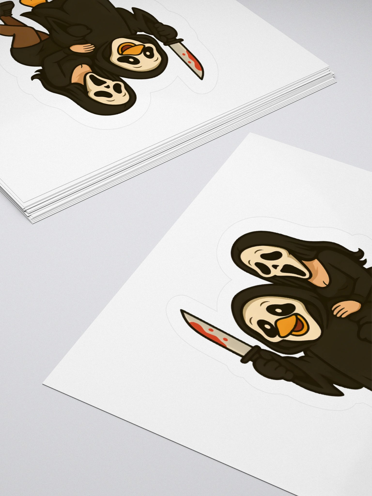 Bill With a Baddie Kiss Cut Stickers Set product image (10)