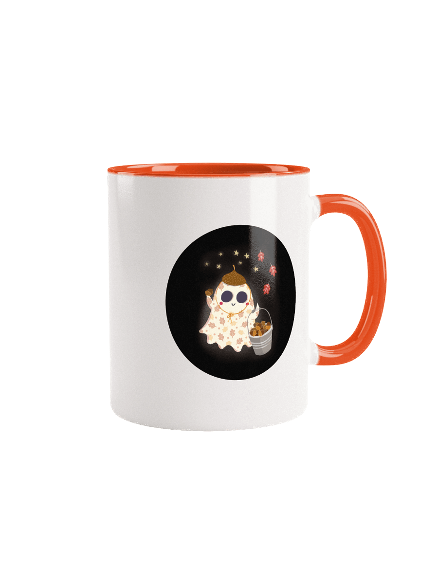 Little Ghost Acorn Collector - Ceramic Mug product image (3)